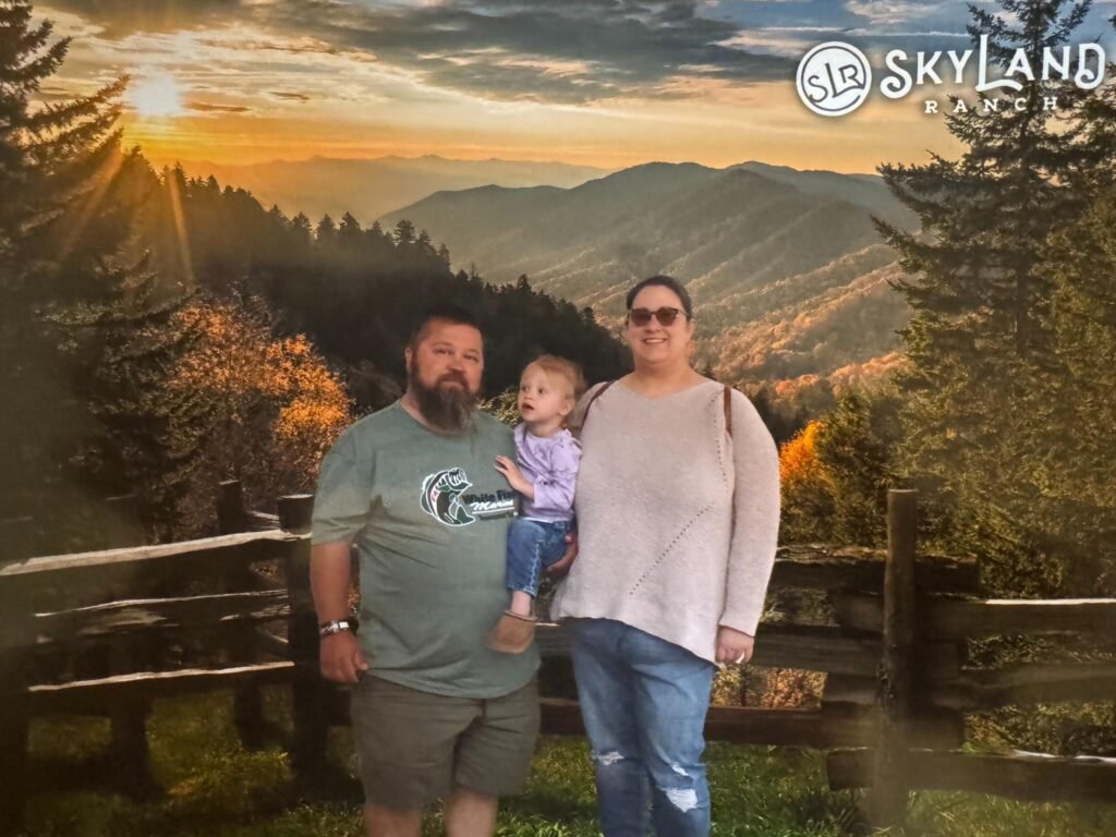 Owner of Jefferson Land Clearing and Excavation - Steven Dinkler with his wife Kayla
